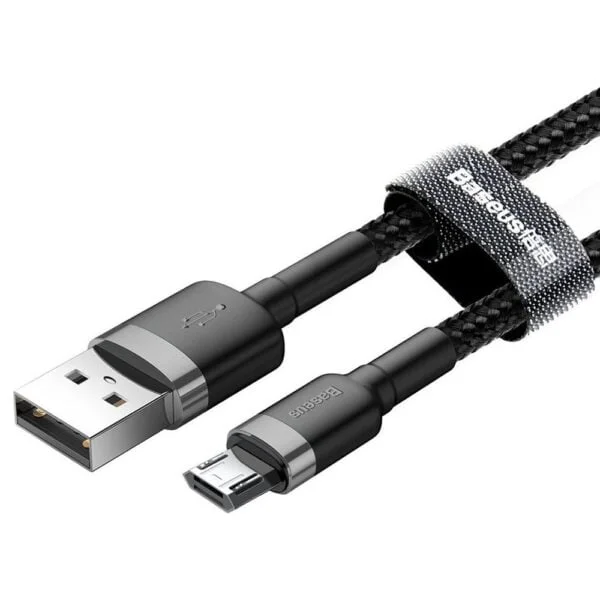 Baseus Braided USB-A to MicroUSB Cable 2.4A 0.5m Baseus Braided USB-A to MicroUSB Cable 2.4A 0.5m