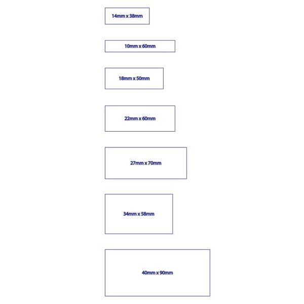 Brother stamp 22x60 blue-1