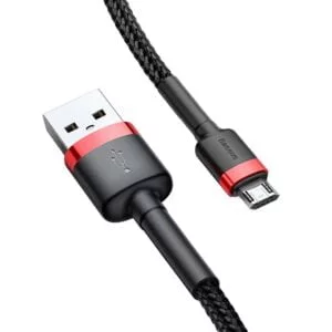 Baseus Braided USB-A to MicroUSB Cable 2.4A 1m Baseus Braided USB-A to MicroUSB Cable 2.4A 1m