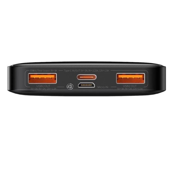 Baseus Powerbank 20W 10000mAh Bipow Black-1