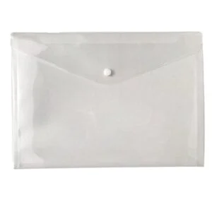 Clear bag A3+ with button