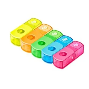 Staedtler pencil sharpener with eraser (2 in 1) orange Staedtler pencil sharpener with eraser (2 in 1) orange