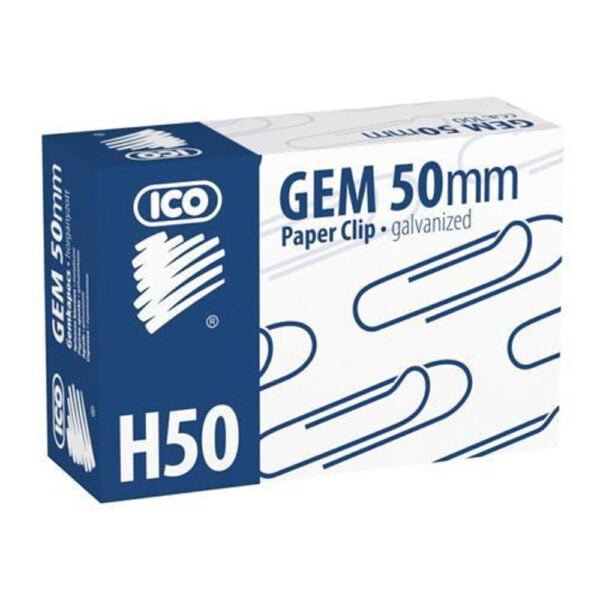 ICO paper clips 50mm 100pcs ICO paper clips 50mm 100pcs