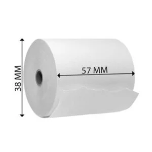 Thermal rolls for VISA 57mm x 38mm 48g/15m