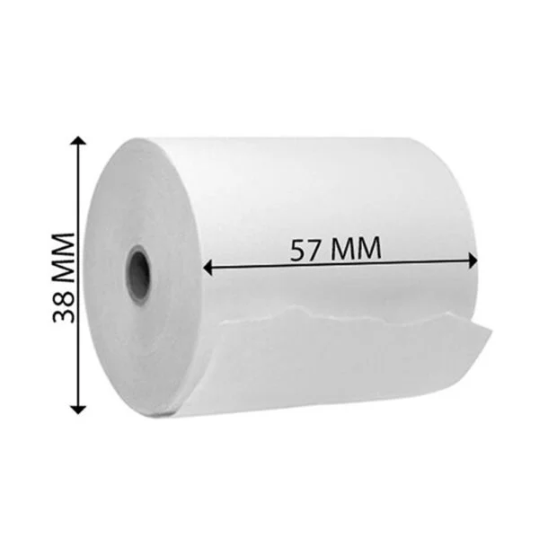 Thermal rolls for VISA 57mm x 38mm 48g/15m