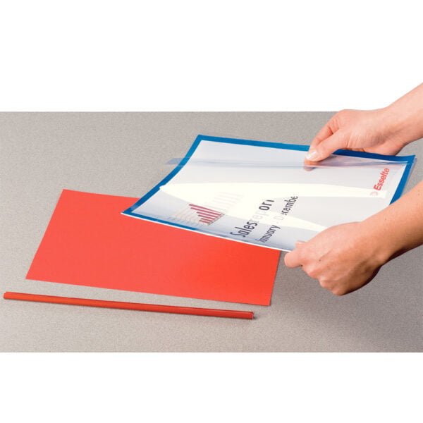 Leitz slide binding bar 6mm clear - 21783-1