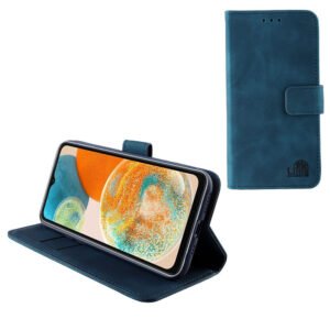 Lime book case for Samsung Galaxy A05S 4G (A057) Dark Blue