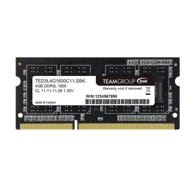 Team Group 8GB/1600MHz  DDR3L SODIMM 204pin