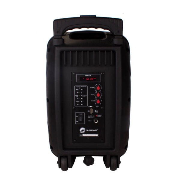N-Gear FLASH810 8'' Portable Karaoke Speaker LED/USB/FM/BT/Mic-1 N-Gear FLASH810 8'' Portable Karaoke Speaker LED/USB/FM/BT/Mic-1