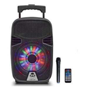 iDance Groove 214N Portable Karaoke Speaker with 1 Wireless Microphone