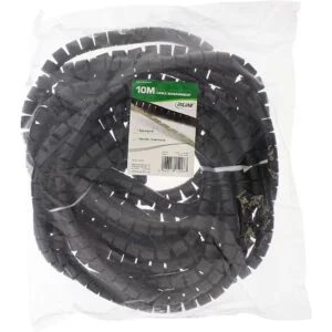 InLine spiral zip cable management 15mm x 10m