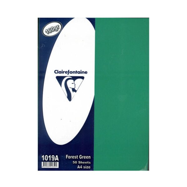 ClaireFontaine A4 160gr Green Forest (250sh)