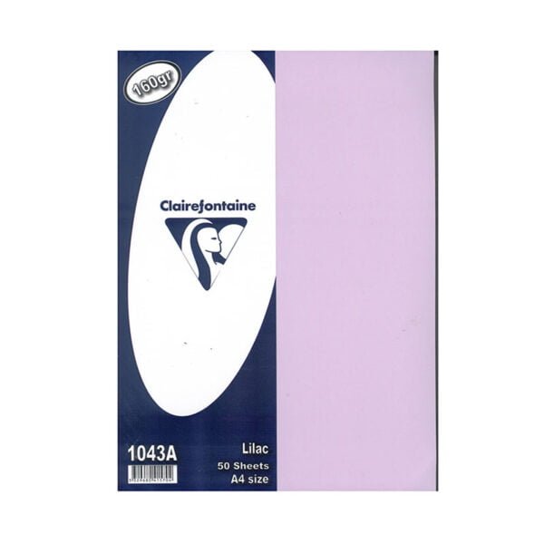 ClaireFontaine A4 160gr Lilac (250sh) ClaireFontaine A4 160gr Lilac (250sh)