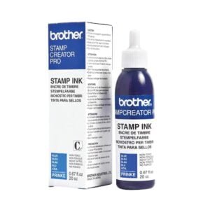 Brother stamp ink blue