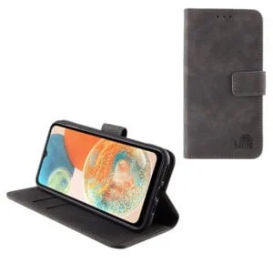 Lime book case for Samsung Galaxy A55 5G (A556) Grey