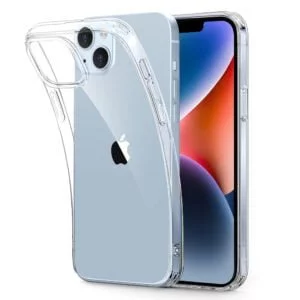 Lime silicone case for Samsung Galaxy A55 5G (A556) Clear