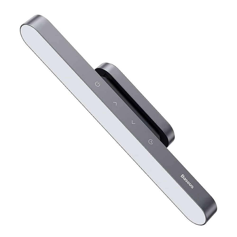 Basys Led Baseus LED Magnetic Rechargeable Lamp Dark Gray – Digibits Ltd