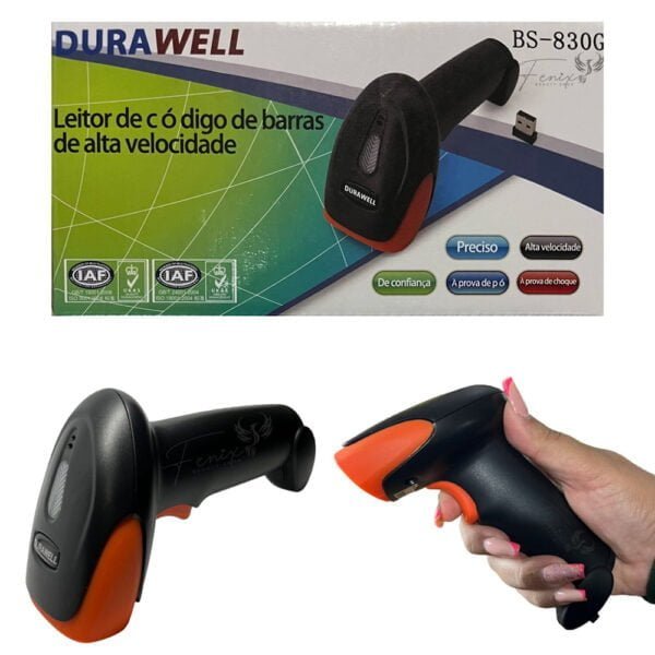 Bisutime wireless barcode scanner