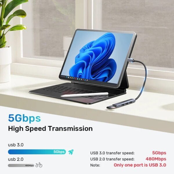 Unitek USB-C 4-in-1 Hub-1