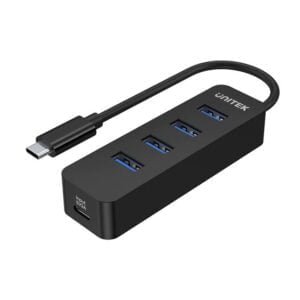 Unitek USB-C Hub 4xUSB-A with USB-C power port