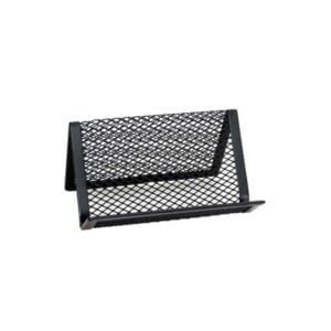 TipTop Office mesh business card holder black