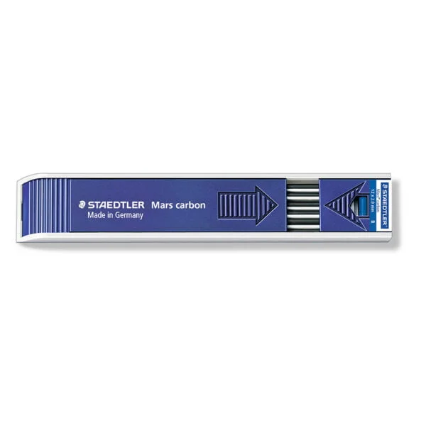 Staedtler Mars Carbon B 12 leads Staedtler Mars Carbon B 12 leads
