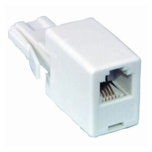 Philex telephone adaptor RJ11 male to BT11 female