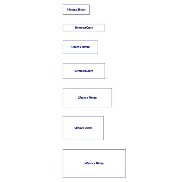 Brother stamp 40x90 blue-1