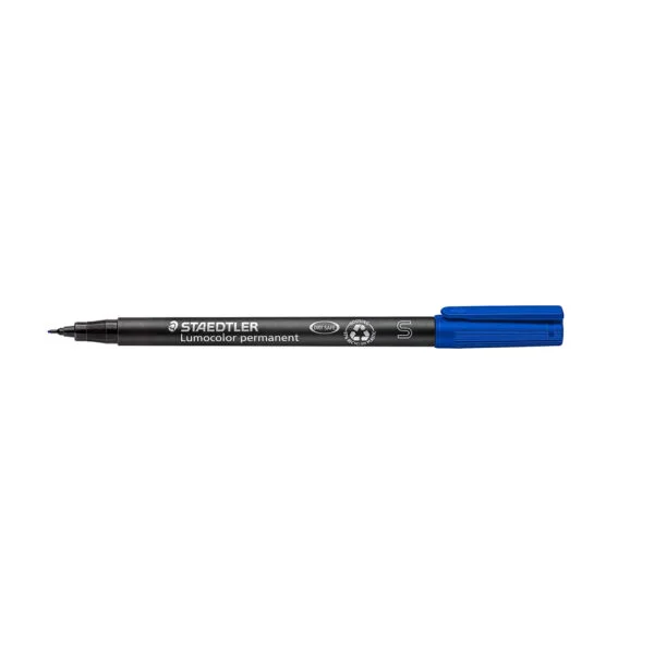 Staedtler Lumocolor permanent blue Superfine 313-3