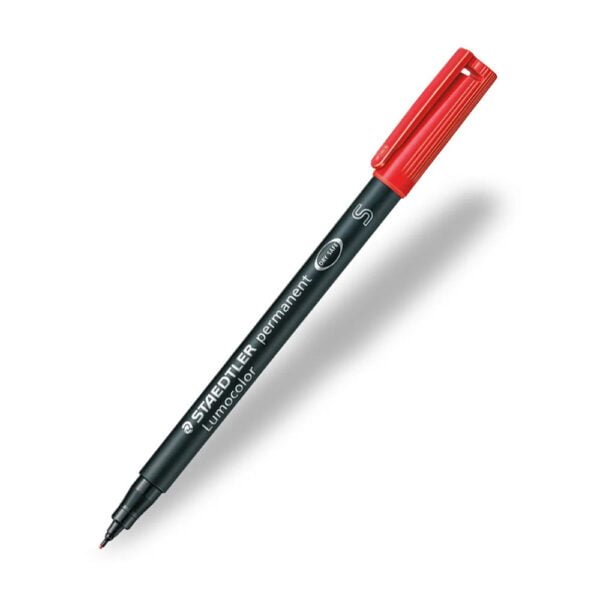 Staedtler Lumocolor permanent red Superfine 313-2