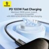 Baseus Cable USB-C to USB-C Dynamic 3 Series 100W 2m Black-1