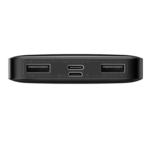 Baseus powerbank Bipow 10000mah 15W black-1 Baseus powerbank Bipow 10000mah 15W black-1