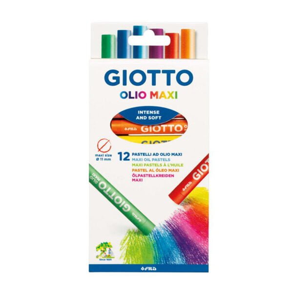 Giotto Olio Maxi Oil Pastells 12pcs