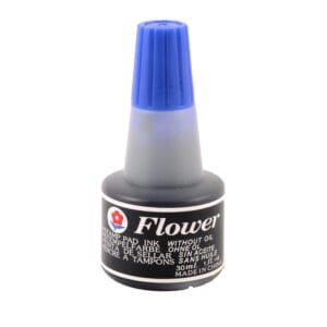 Black Red flower ink for stamp blue 30ml BR00185