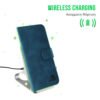 Lime book case for Samsung Galaxy A56 5G (A566) Dark Blue-3