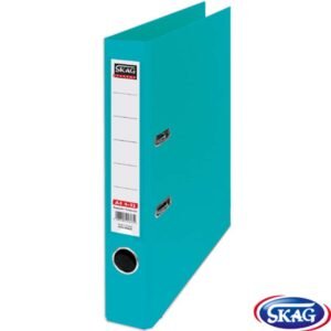 SKAG box file A4 4cm turquoise