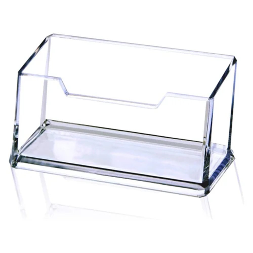 Acrylic business card holder