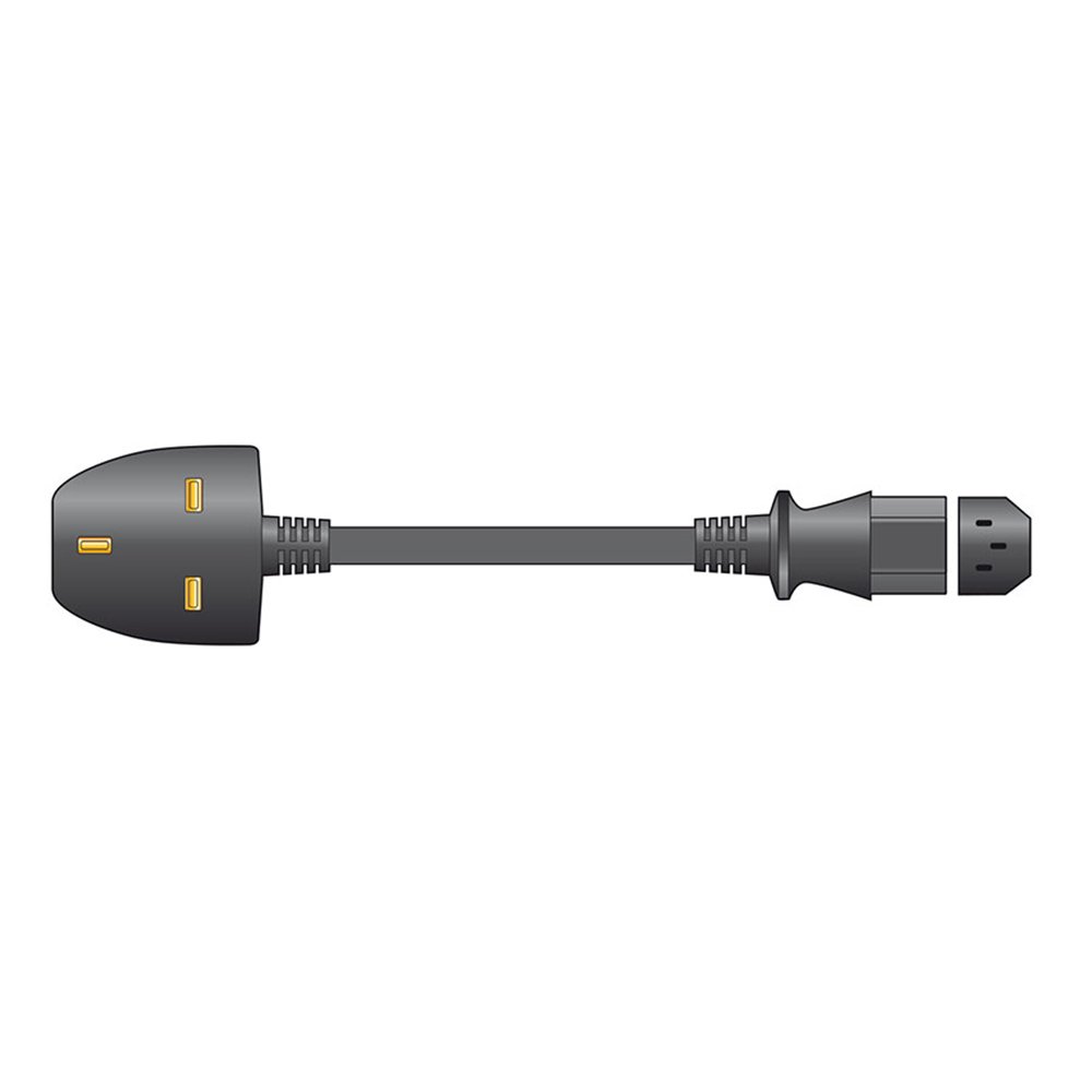 Gr kabel BC-202 Power Cable UK Polybag 3m