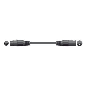 Chord Classic XLR cable M-F 3m Black