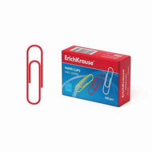 ErichKrause paper clips colored 33mm 100pcs
